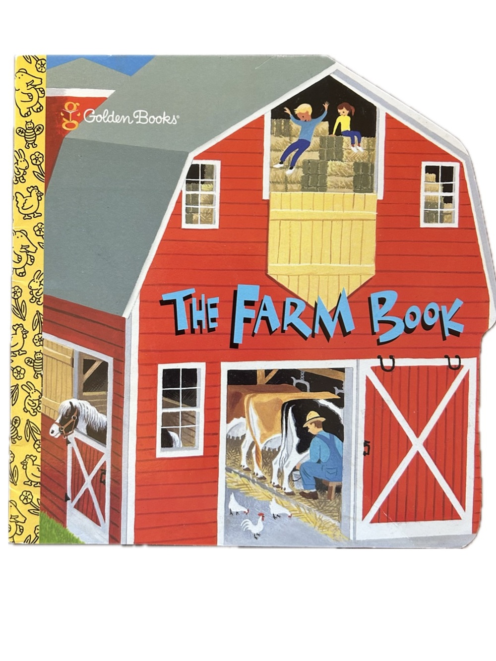The Farm Book - Vintage 1992 Golden Book Softcover